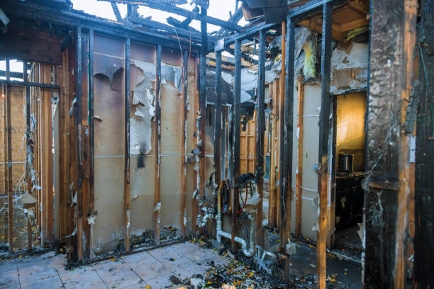 Professional Emergency Fire Cleanup technician working in Saint Michael, MN